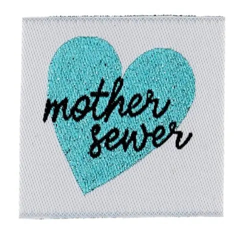 ÉTIQUETTE À COUDRE TISSÉES BOHIN - " MOTHER SEWER " - My Little Coupon