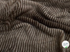 FAUSSE FOURRURE RAYURE MARRON BEIGE - My Little Coupon