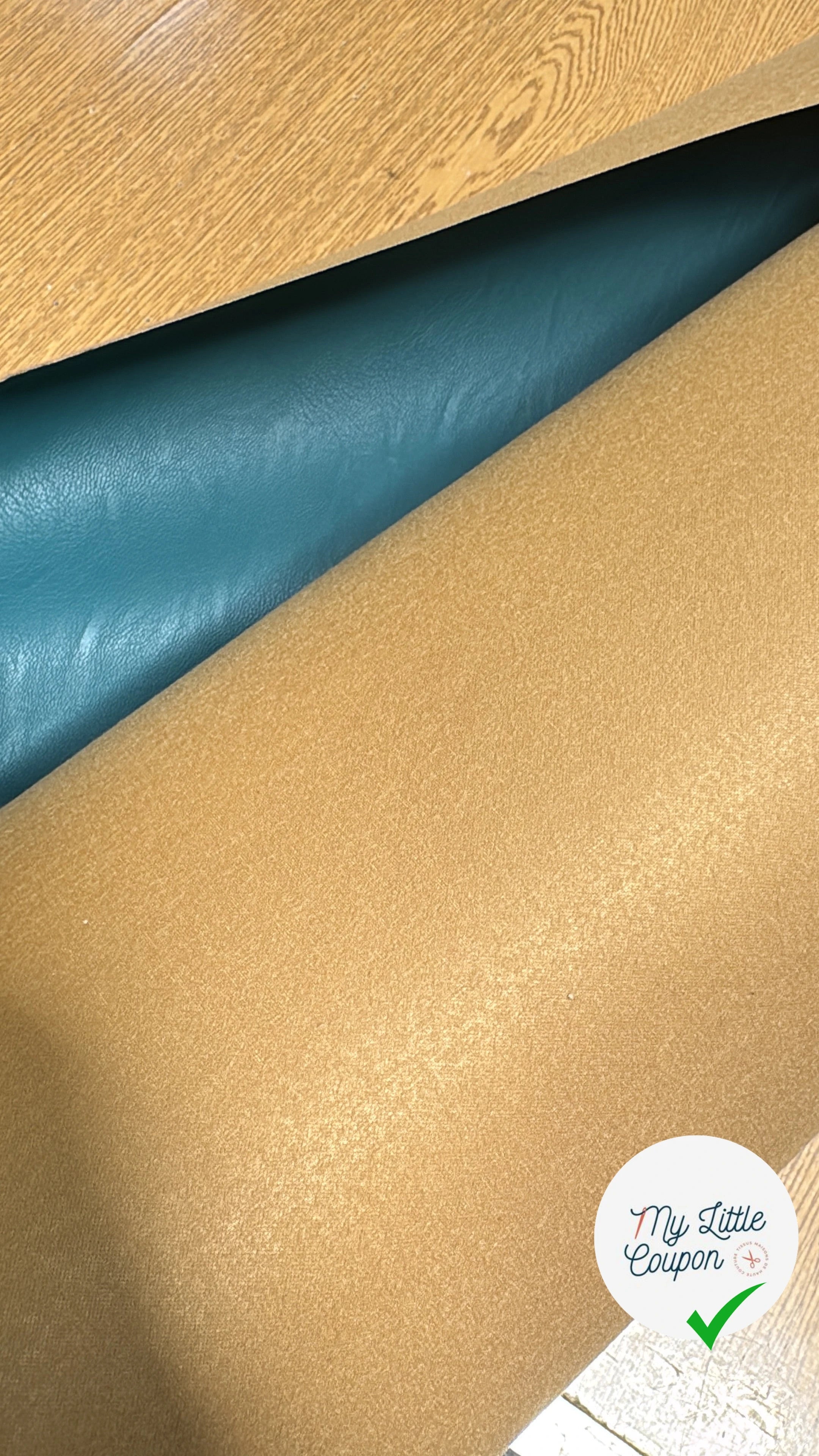 FAUX CUIR SOUPLE CANARD STRETCH - My Little Coupon