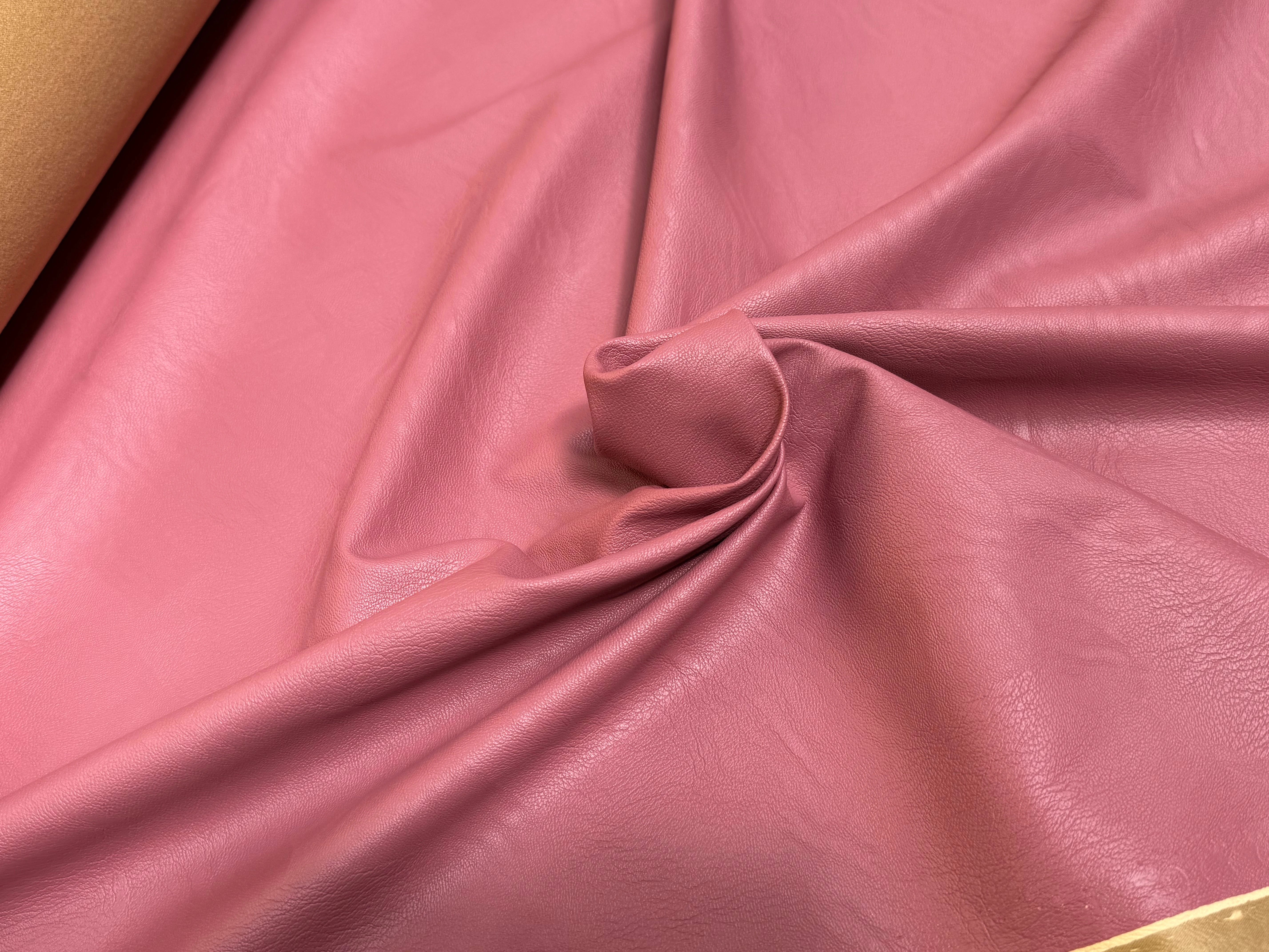 FAUX CUIR SOUPLE ROSE STRETCH - My Little Coupon