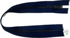 FERMETURE NON SÉPARABLE 50CM BLEU PROFOND - My Little Coupon