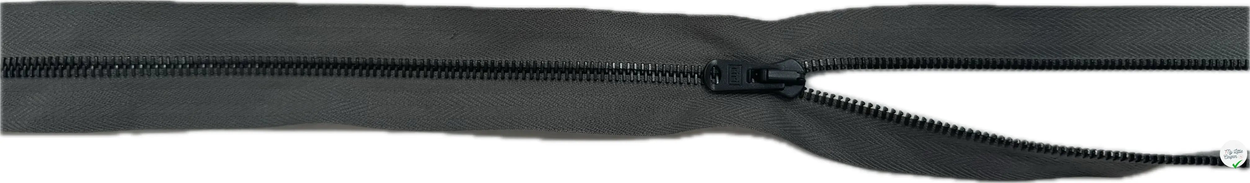 FERMETURE NON SÉPARABLE 50CM GRIS - My Little Coupon