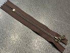 FERMETURE NON SÉPARABLE CHOCOLAT 13cm - My Little Coupon
