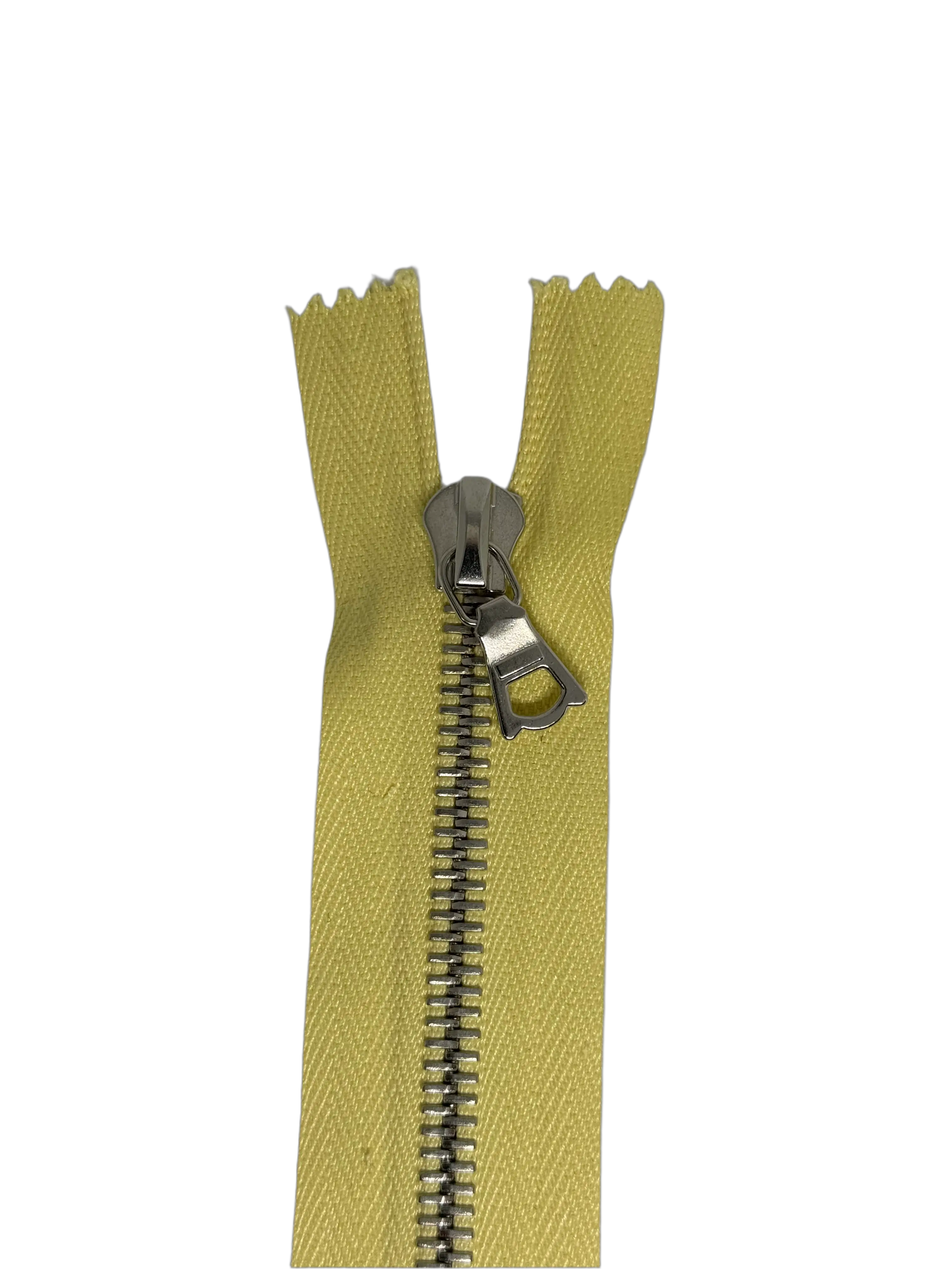 FERMETURE NON SÉPARABLE JAUNE PÂLE 15CM - My Little Coupon