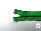 FERMETURE NON SÉPARABLE POLYESTER COLORIS VERT 12CM - My Little Coupon - tissu - coudre