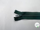 FERMETURE NON SÉPARABLE POLYESTER COLORIS VERT SAPIN 12CM - My Little Coupon - tissu - coudre
