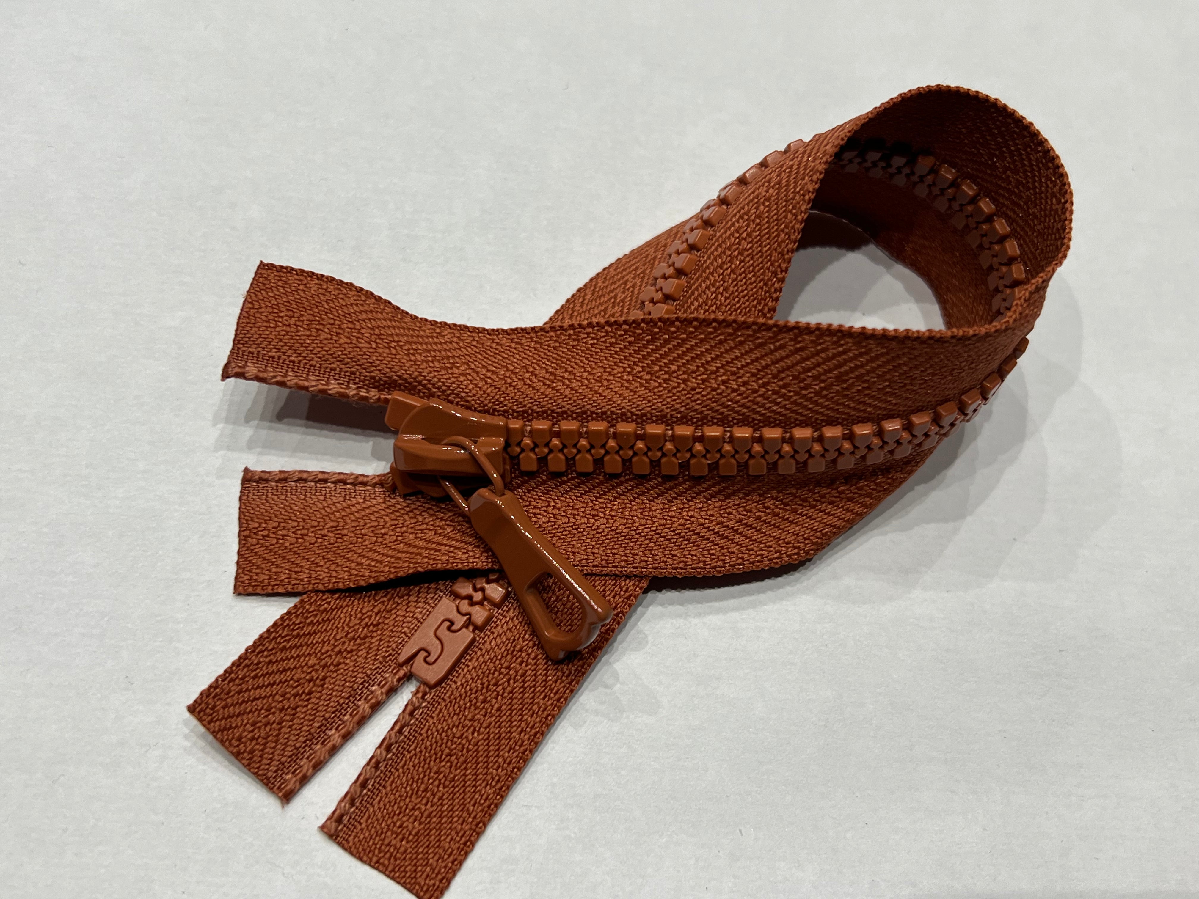 FERMETURE NON SÉPARABLE TETRE DE SIENNE 20cm - My Little Coupon