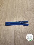 FERMETURE RIRI METAL NON SEPARABLE 10CM BLEU - My Little Coupon