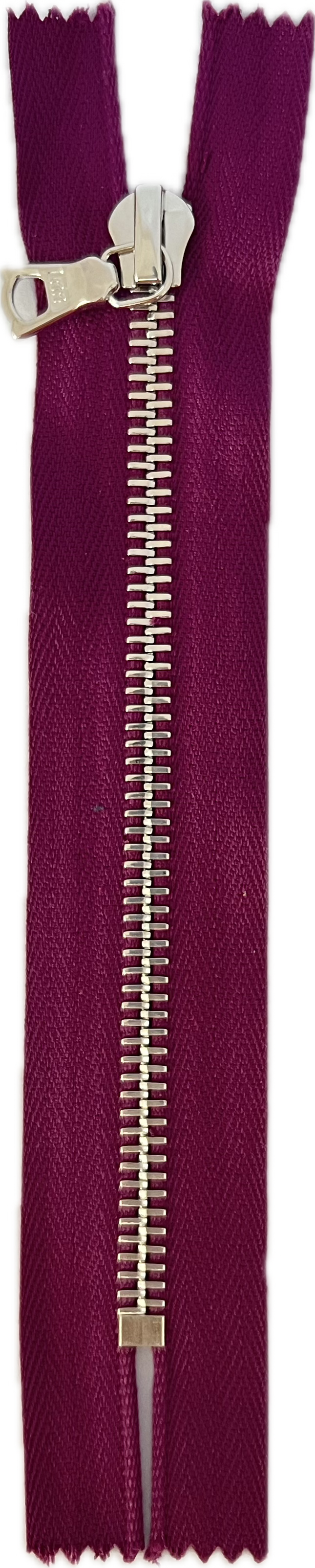 FERMETURE RIRI METAL NON SÉPARABLE 15CM M6 VIOLETTE - My Little Coupon