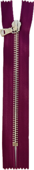 FERMETURE RIRI METAL NON SÉPARABLE 15CM M6 VIOLETTE - My Little Coupon