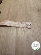 FERMETURE RIRI METAL NON SEPARABLE 16CM ROSE POUDRÉ - My Little Coupon