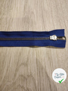 FERMETURE RIRI METAL SÉPARABLE 65CM BLEU FONCÉ - My Little Coupon
