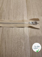 FERMETURE RIRI METAL NON SÉPARABLE 18CM BEIGE CLAIR M6 - My Little Coupon