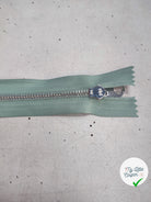 FERMETURE RIRI METAL NON SÉPARABLE 18CM VERT D'EAU M6 - My Little Coupon