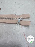 FERMETURE RIRI METAL NON SÉPARABLE 11CM BEIGE - My Little Coupon