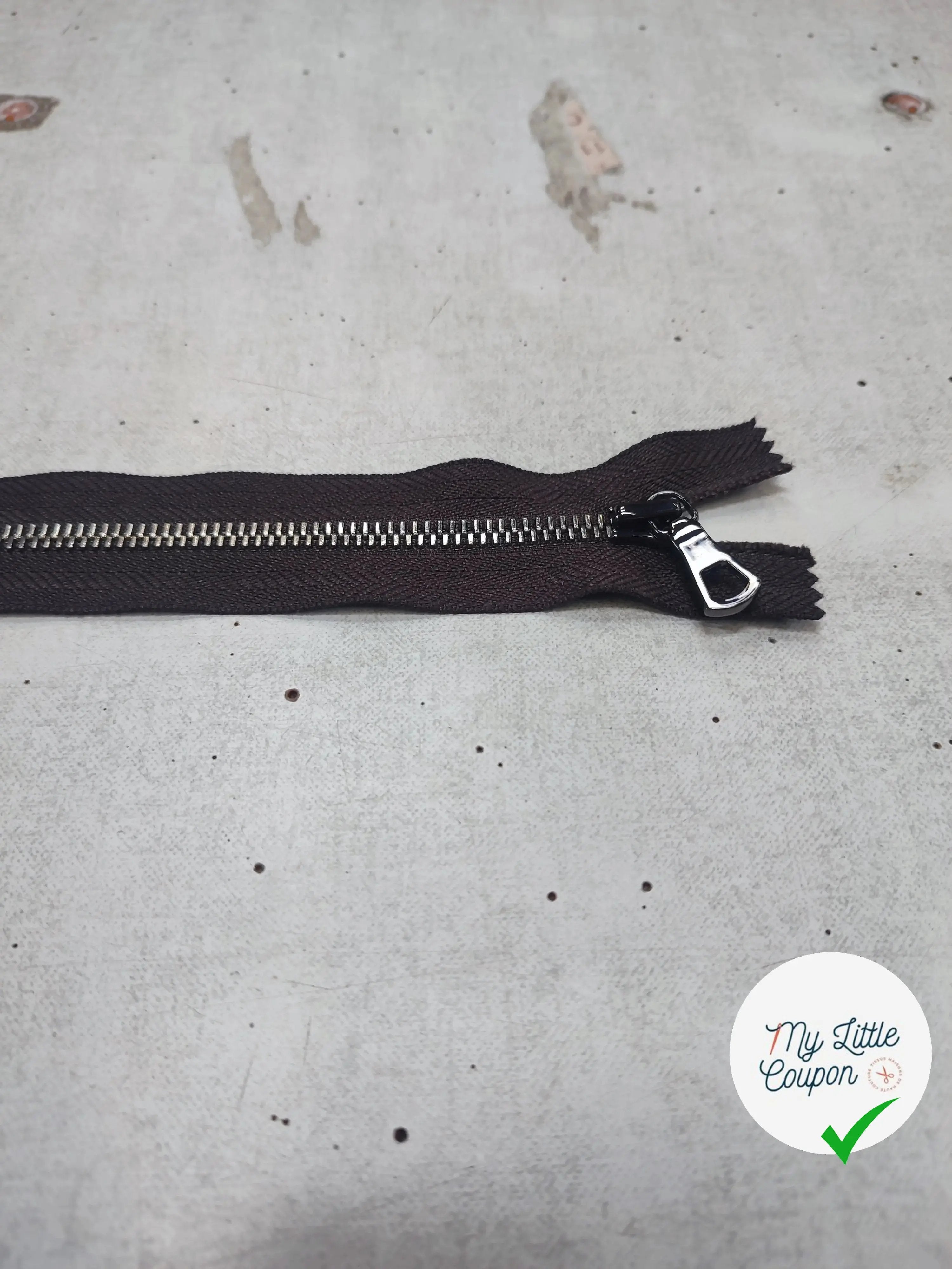 (Copie) FERMETURE RIRI METAL NON SÉPARABLE 20CM MARRON FONCÉ test - My Little Coupon