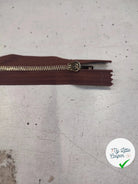 FERMETURE RIRI METAL NON SÉPARABLE 20CM VERT FONCÉ/NOIR M6 - My Little Coupon