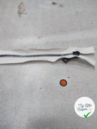 FERMETURE RIRI PLASTIQUE SÉPARABLE 9CM BLANC M6 - My Little Coupon