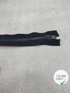 FERMETURE RIRI METAL NON SÉPARABLE 25CM NOIR M6 - My Little Coupon