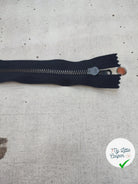 FERMETURE RIRI METAL NON SÉPARABLE 25CM NOIR M6 - My Little Coupon