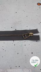 FERMETURE RIRI METAL NON SÉPARABLE 25CM VERT - My Little Coupon