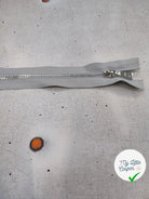 FERMETURE RIRI METAL SÉPARABLE 50CM GRIS CLAIR M6 - My Little Coupon