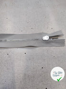 FERMETURE RIRI METAL SÉPARABLE 50CM GRIS CLAIR M6 - My Little Coupon