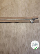 FERMETURE RIRI METAL NON SÉPARABLE 25CM MARRON CAFÉ - My Little Coupon