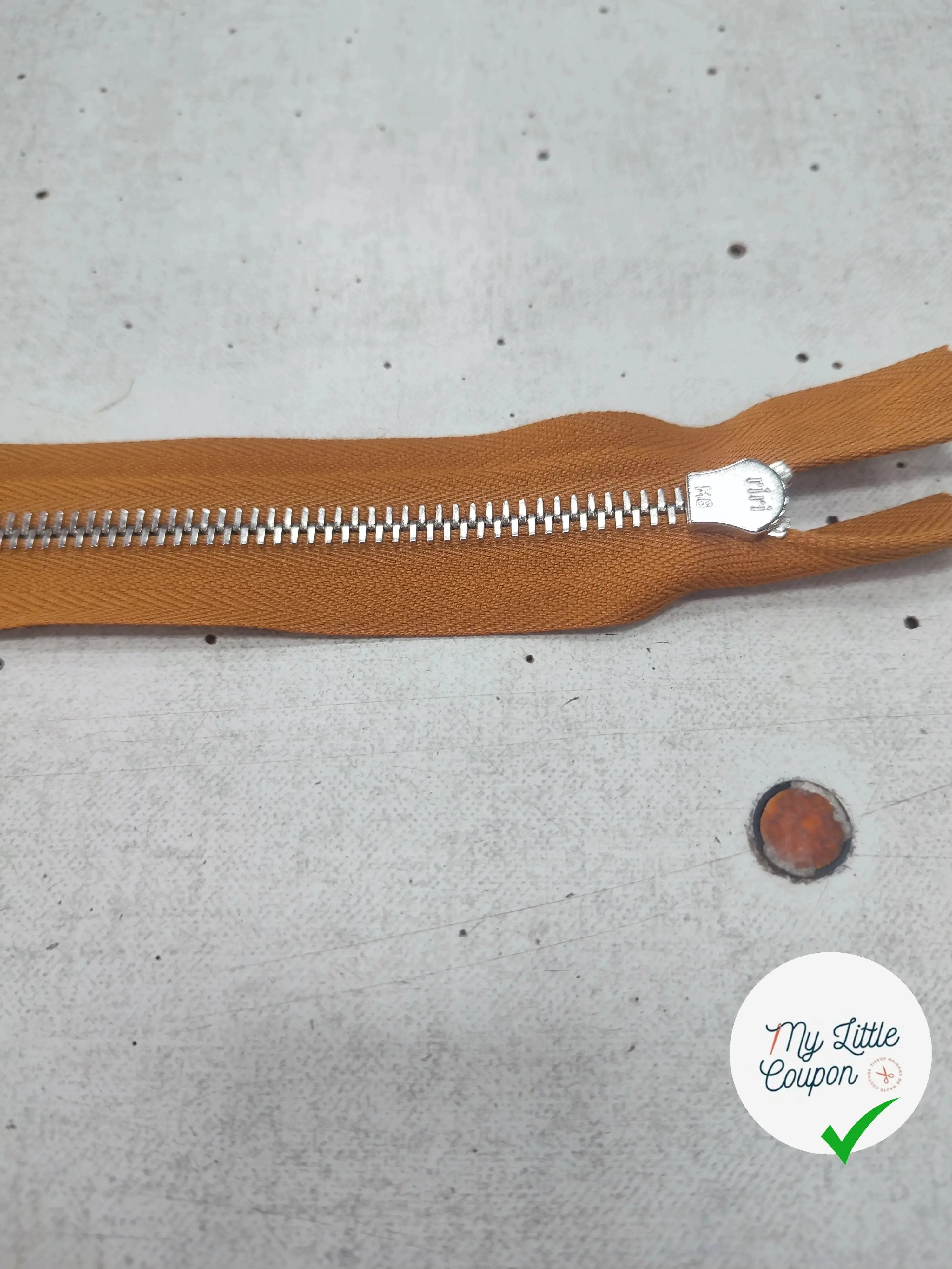 FERMETURE RIRI METAL NON SÉPARABLE 15CM M6 - My Little Coupon