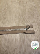 FERMETURE RIRI METAL SÉPARABLE 45CM MARRON CAFÉ M6 - My Little Coupon