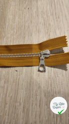 FERMETURE RIRI METAL SÉPARABLE 50CM MARRON CLAIR M8 - My Little Coupon