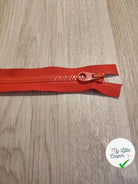 FERMETURE RIRI METAL NON SÉPARABLE 20CM ROUGE - My Little Coupon