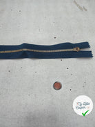 FERMETURE RIRI METAL SÉPARABLE 115CM BLEU NUIT M4 - My Little Coupon