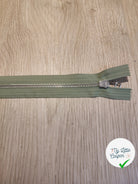FERMETURE RIRI METAL SEPARABLE 54CM VERT OLIVE M6 - My Little Coupon