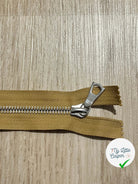 FERMETURE RIRI METAL SEPARABLE 60CM BEIGE CAFÉ M6 - My Little Coupon