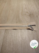 FERMETURE RIRI METAL SEPARABLE 60CM BEIGE - My Little Coupon