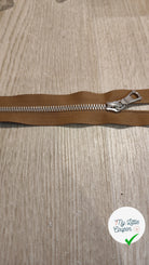 FERMETURE RIRI METAL SÉPARABLE 60CM MARRON CLAIR M6 - My Little Coupon