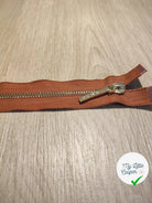 FERMETURE RIRI METAL SEPARABLE 60CM ROUILLE M8 - My Little Coupon