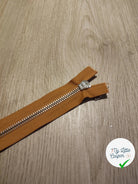 FERMETURE RIRI METAL SEPARABLE 80CM ORANGE CLAIR M8 - My Little Coupon
