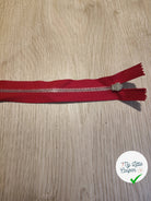 FERMETURE RIRI METAL SEPARABLE 65CM ROUGE M6 - My Little Coupon