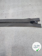 FERMETURE RIRI METAL SÉPARABLE 90CM GRIS FONCÉ M6 - My Little Coupon
