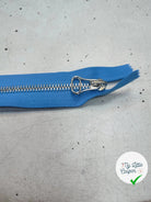 FERMETURE RIRI METAL SÉPARABLE 60CM BLEU - My Little Coupon