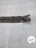 FERMETURE RIRI METAL NON SÉPARABLE 25CM VERT KAKI FONCÉ M4 - My Little Coupon