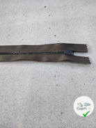 FERMETURE RIRI METAL NON SÉPARABLE 25CM VERT KAKI FONCÉ M4 - My Little Coupon