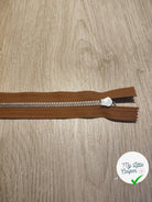 FERMETURE RIRI METAL SEPARABLE 70CM MARRON NOISETTE M6 - My Little Coupon
