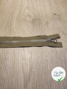 FERMETURE RIRI METAL SEPARABLE 70CM VERT KAKI M6 - My Little Coupon
