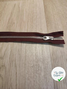FERMETURE RIRI METAL NON SÉPARABLE DOUBLE CHEMINS 90CM VIOLET LAVANDE - My Little Coupon