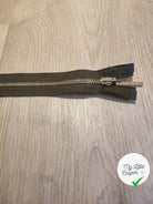 FERMETURE RIRI METAL SÉPARABLE 80CM VERT FONCÉ KAKI - My Little Coupon