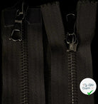 FERMETURE RIRI MÉTAL SOMBRE M6 DOUBLE VOIES 80CM GRIS ANTHRACITE - My Little Coupon