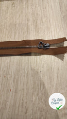 FERMETURE RIRI PLASTIQUE NON SÉPARABLE 25CM MARRON FONCÉ M4 - My Little Coupon